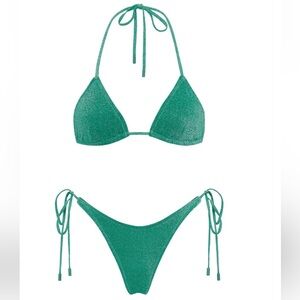 Triangl Vinca Jaded Sparkle Bikini